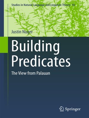 cover image of Building Predicates